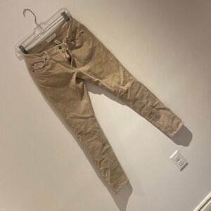 Stretch Corduroy pants beige